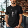 Sakura Samurai T-Shirt - Japan Design Unisex Tee, Asian Style Gift for Women &amp; Men, Trendy Fashion for Manga Fans