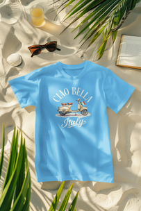 Sommer T-Shirt für Italien Liebhaber – 100% Baumwolle, Unisex Fit