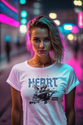 Heart Unisex Crewneck T-shirt