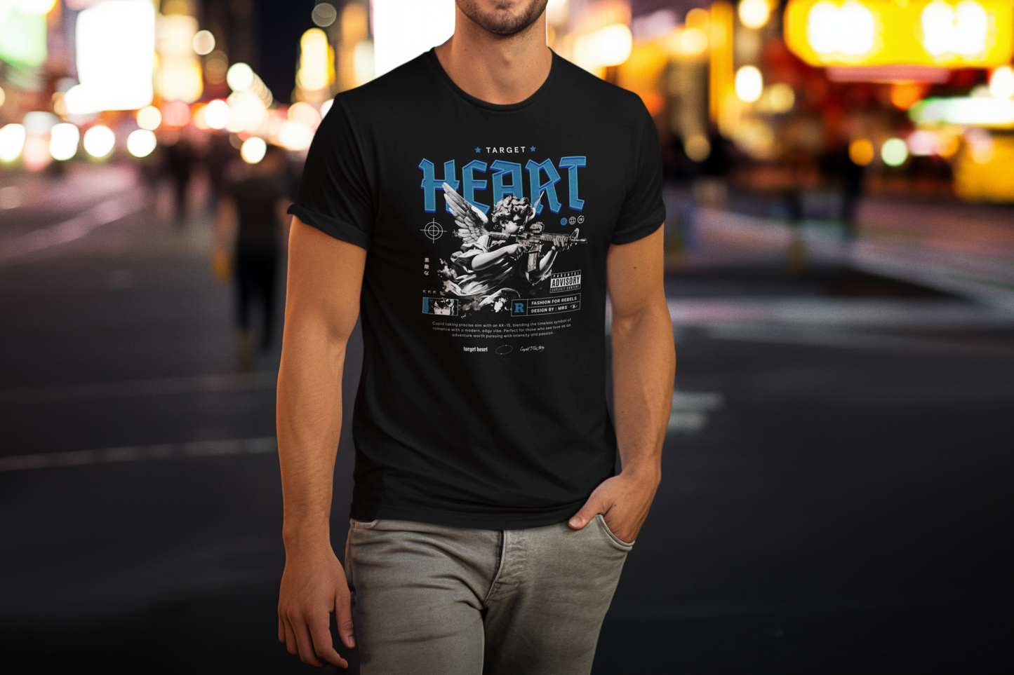 Heart Unisex Crewneck T-shirt