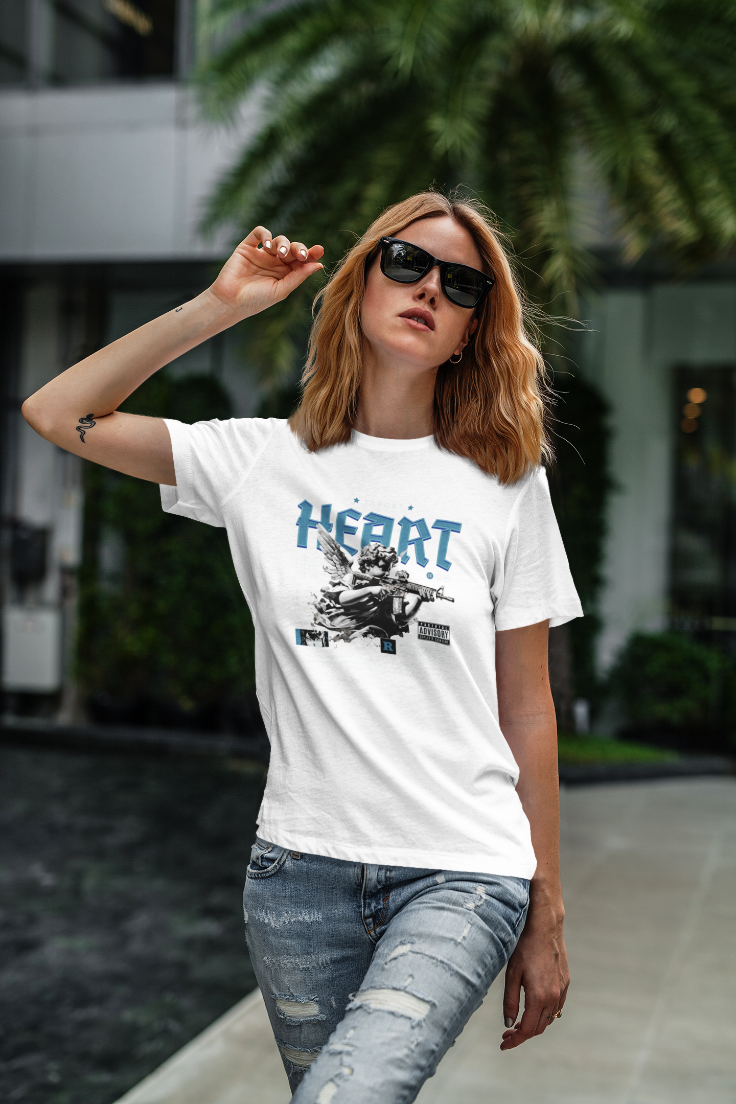 Heart Unisex Crewneck T-shirt