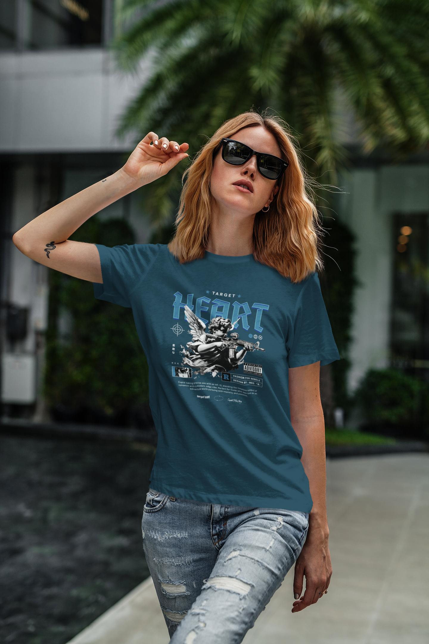 Heart Unisex Crewneck T-shirt