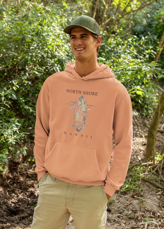Pullover Hoodie Sommer Feeling Hawaii – Cozy, Soft Blend Cotton-Polyester Fabric