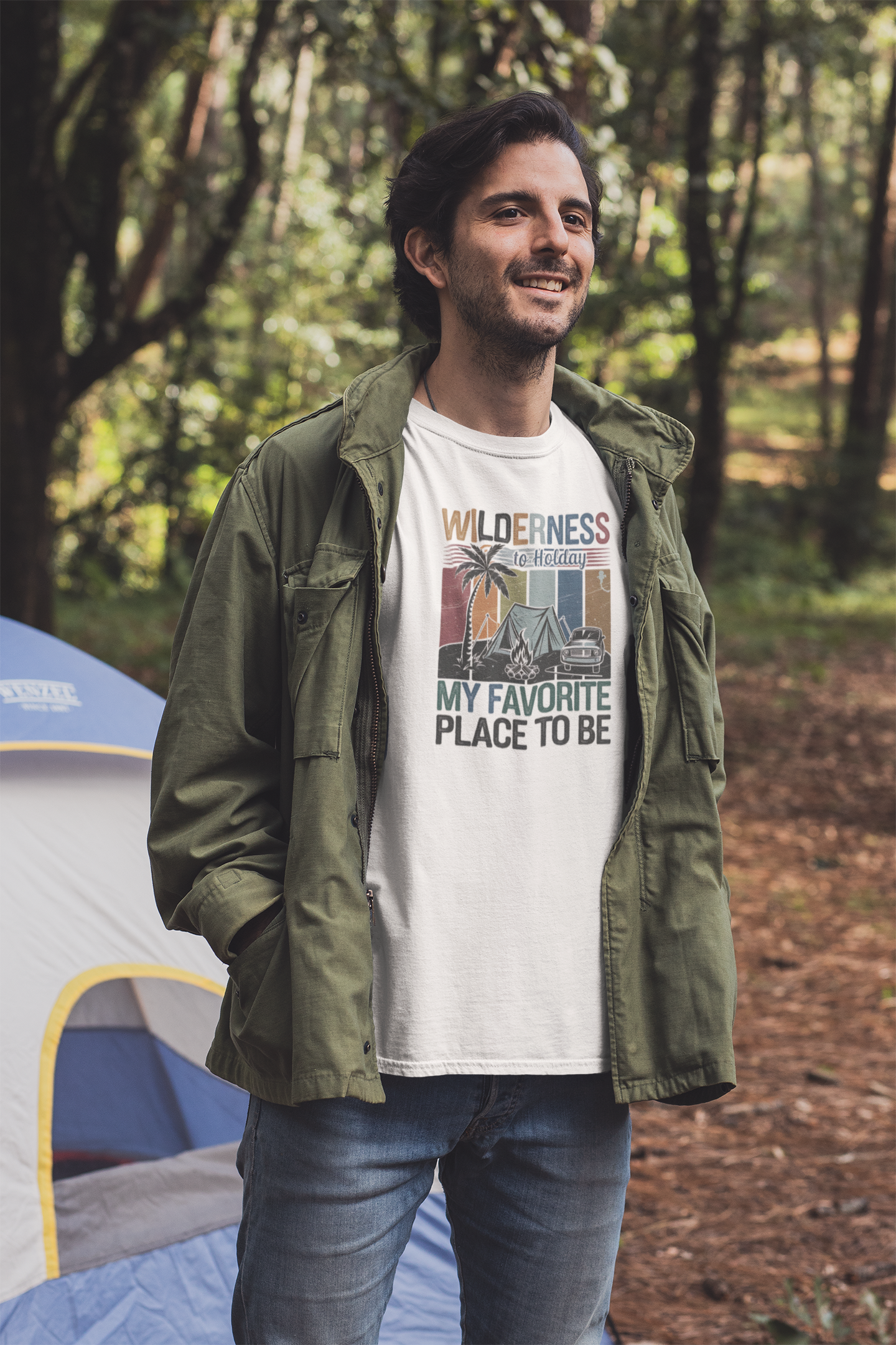 Premium Wilderness T-shirt - Soft Touch, Unisex Fit, Eco-Friendly