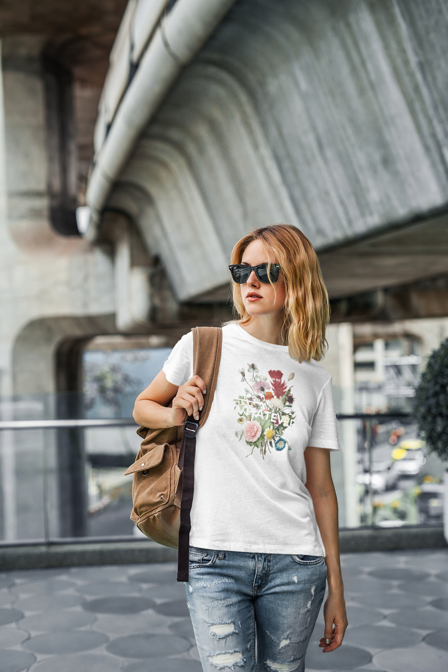 Whatever Womens Crewneck T-shirt