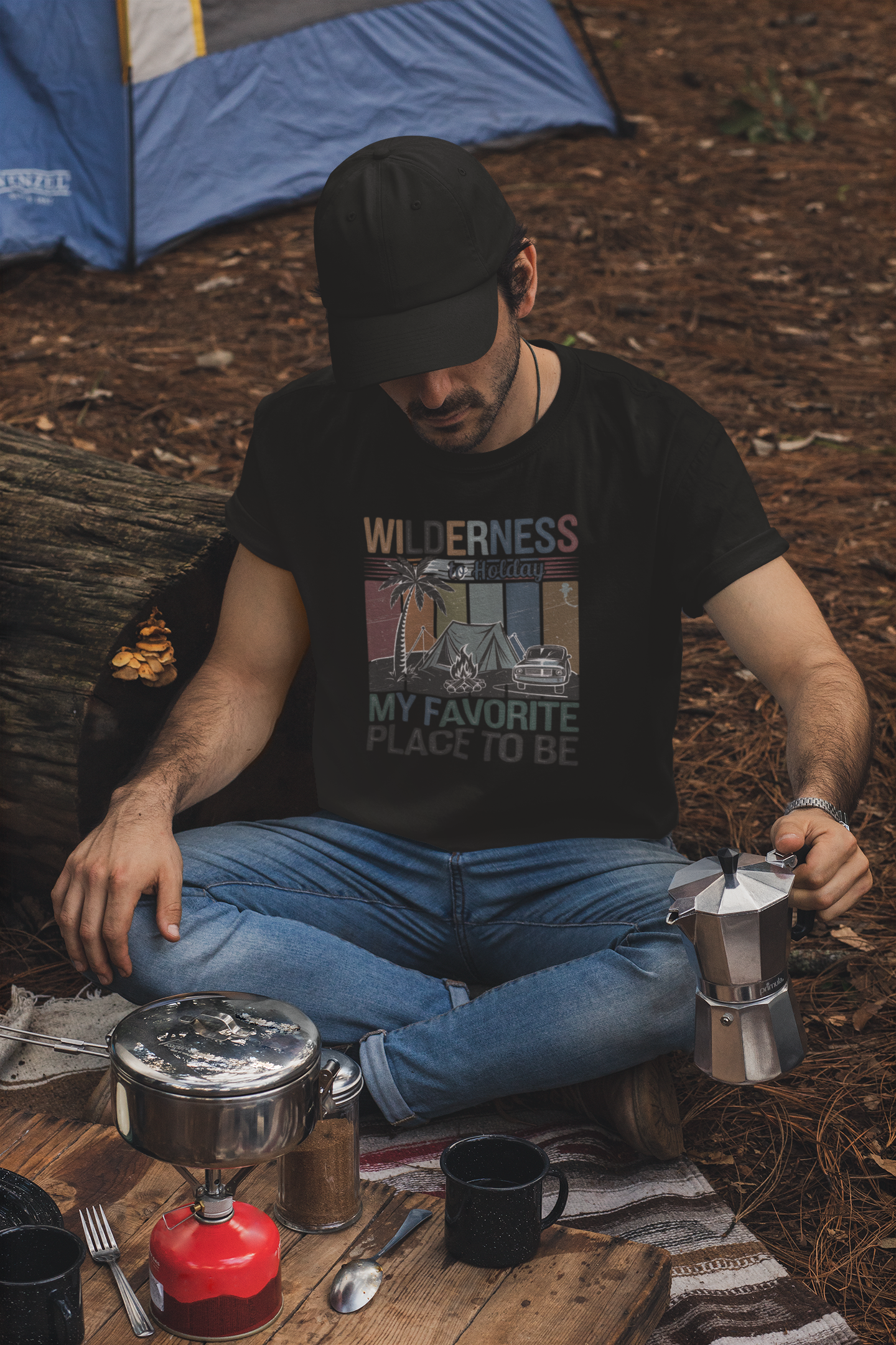 Premium Wilderness T-shirt - Soft Touch, Unisex Fit, Eco-Friendly