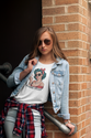Recycled T-Shirt Middle Finger: Funny &amp; Unique Design